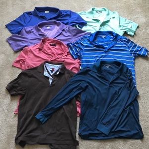 Golf polos, Greg Norman, izod, nautica, Tommy